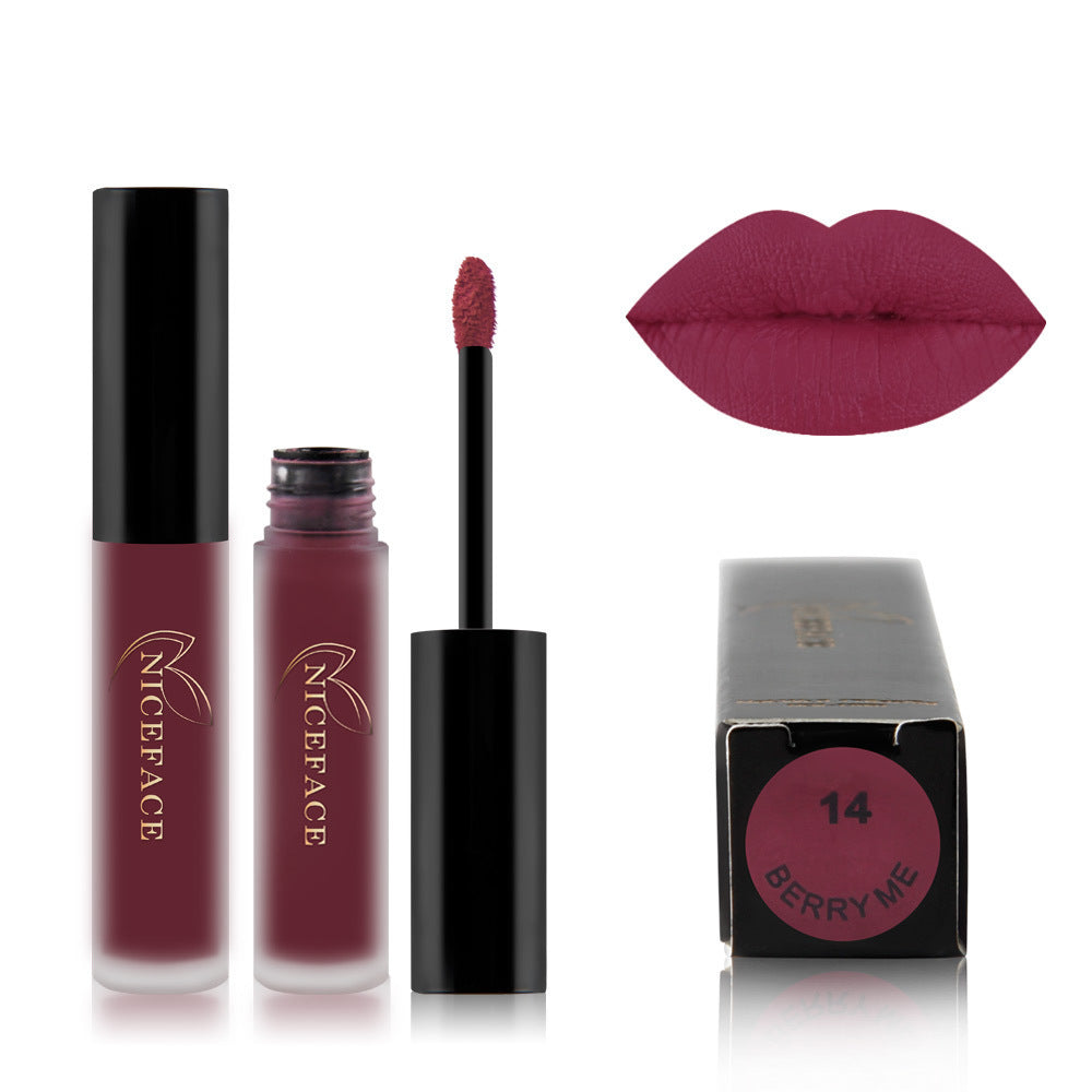 Matte lip gloss