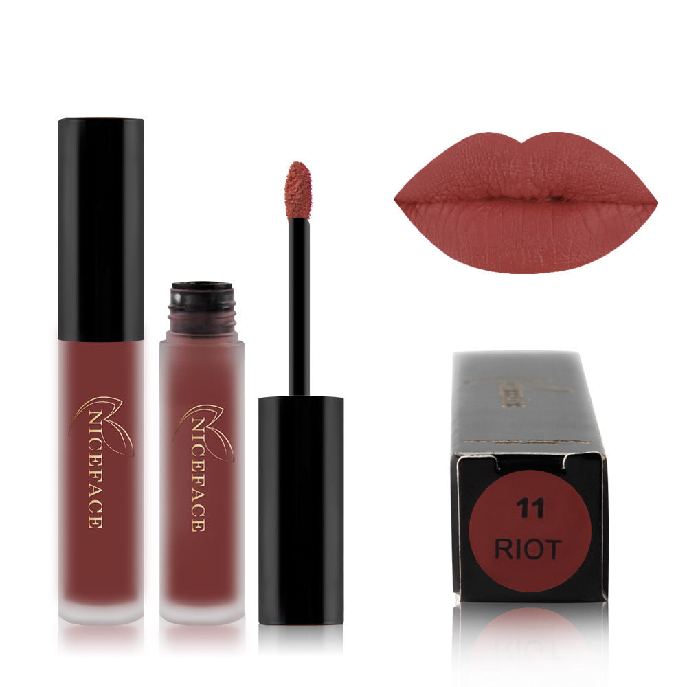 Matte lip gloss