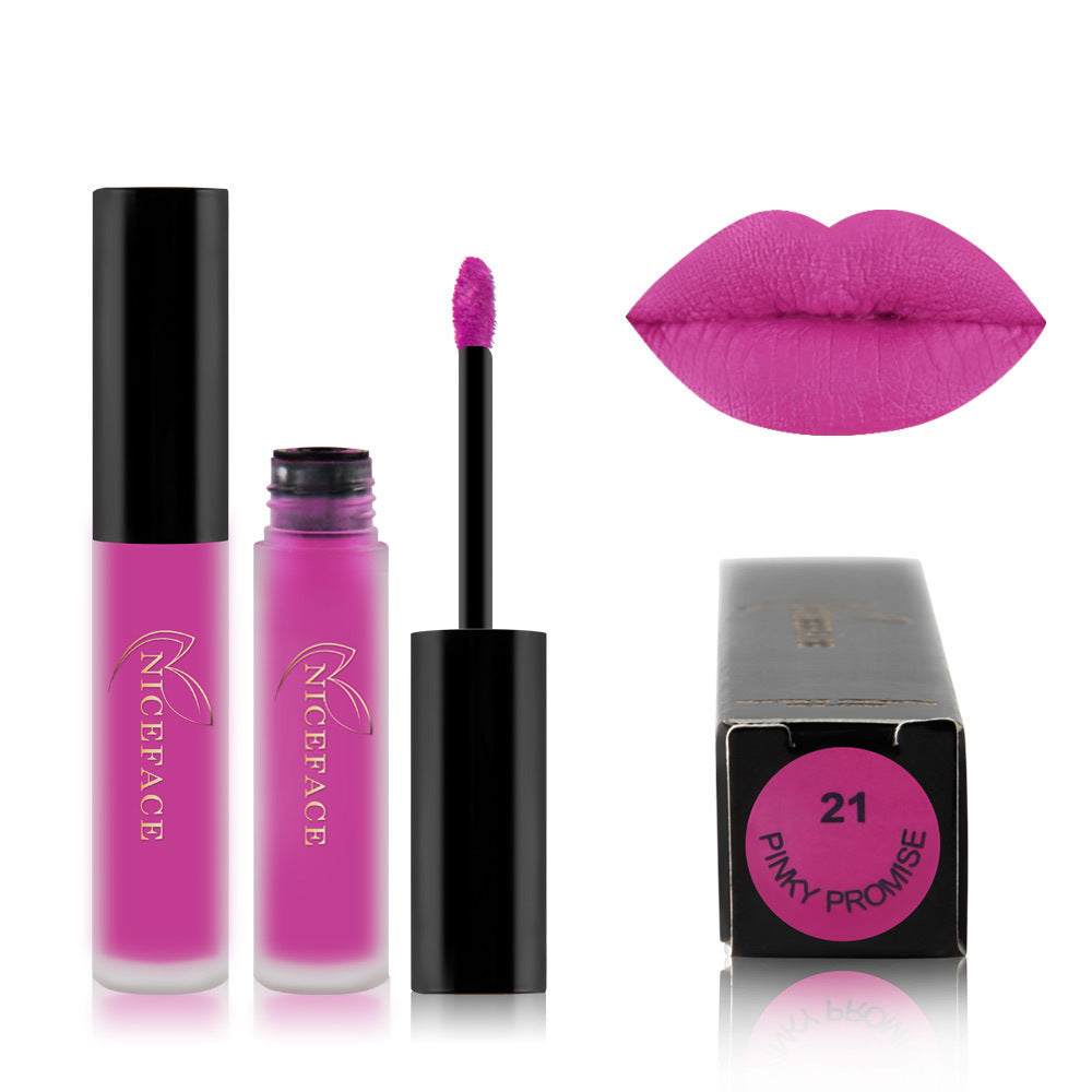 Matte lip gloss