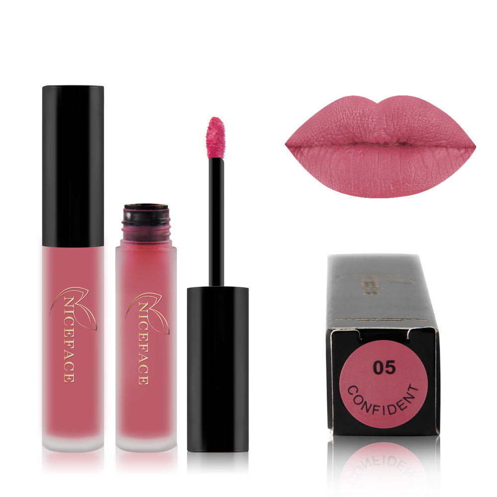 Matte lip gloss