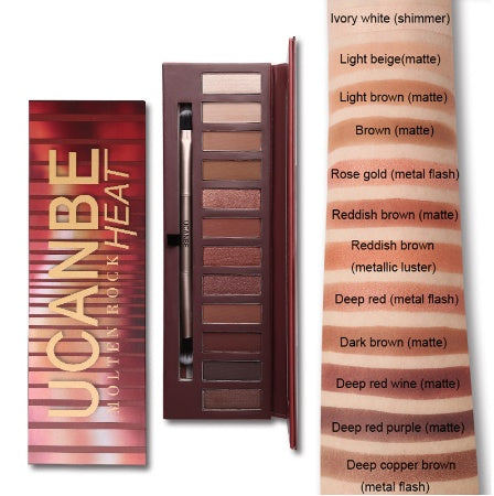12-Shade Heatwave Palette
