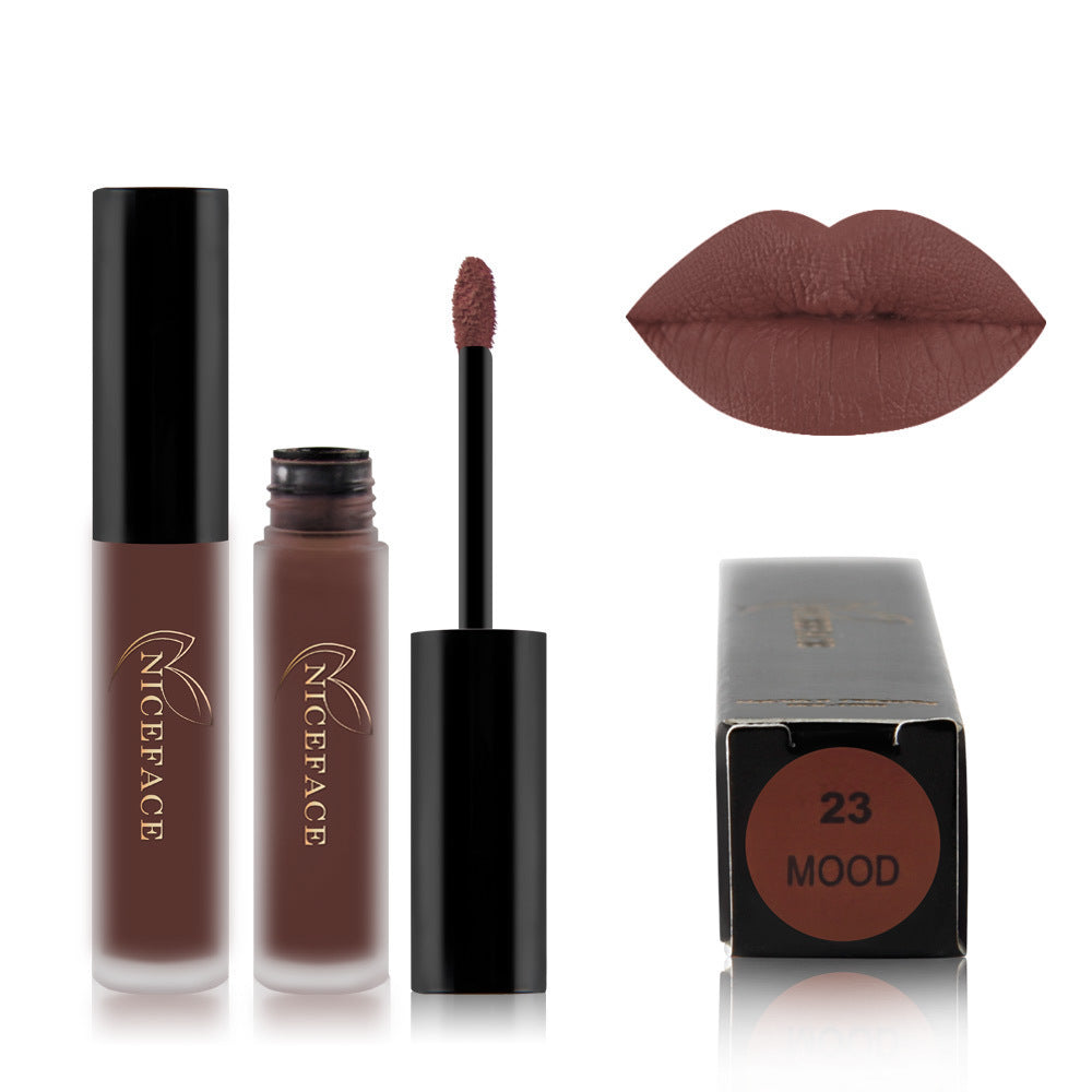 Matte lip gloss